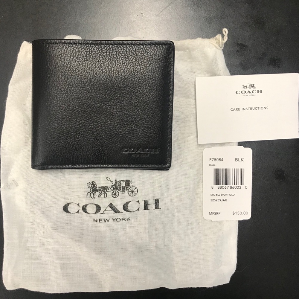 Men’s COACH wallet- Black